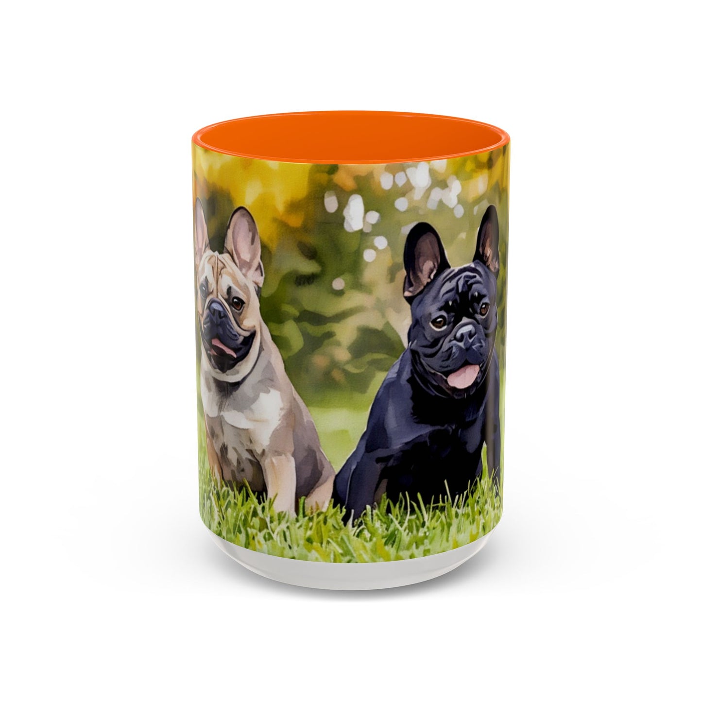 Personalized Watercolor Coffee Mug, Dog Lovers Gift, Cute Accent Mug, Animal Lover's Drinkware, Cat & Dog Mug, Pet Lover Gift