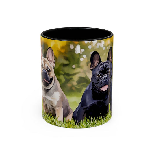 Personalized Watercolor Coffee Mug, Dog Lovers Gift, Cute Accent Mug, Animal Lover's Drinkware, Cat & Dog Mug, Pet Lover Gift