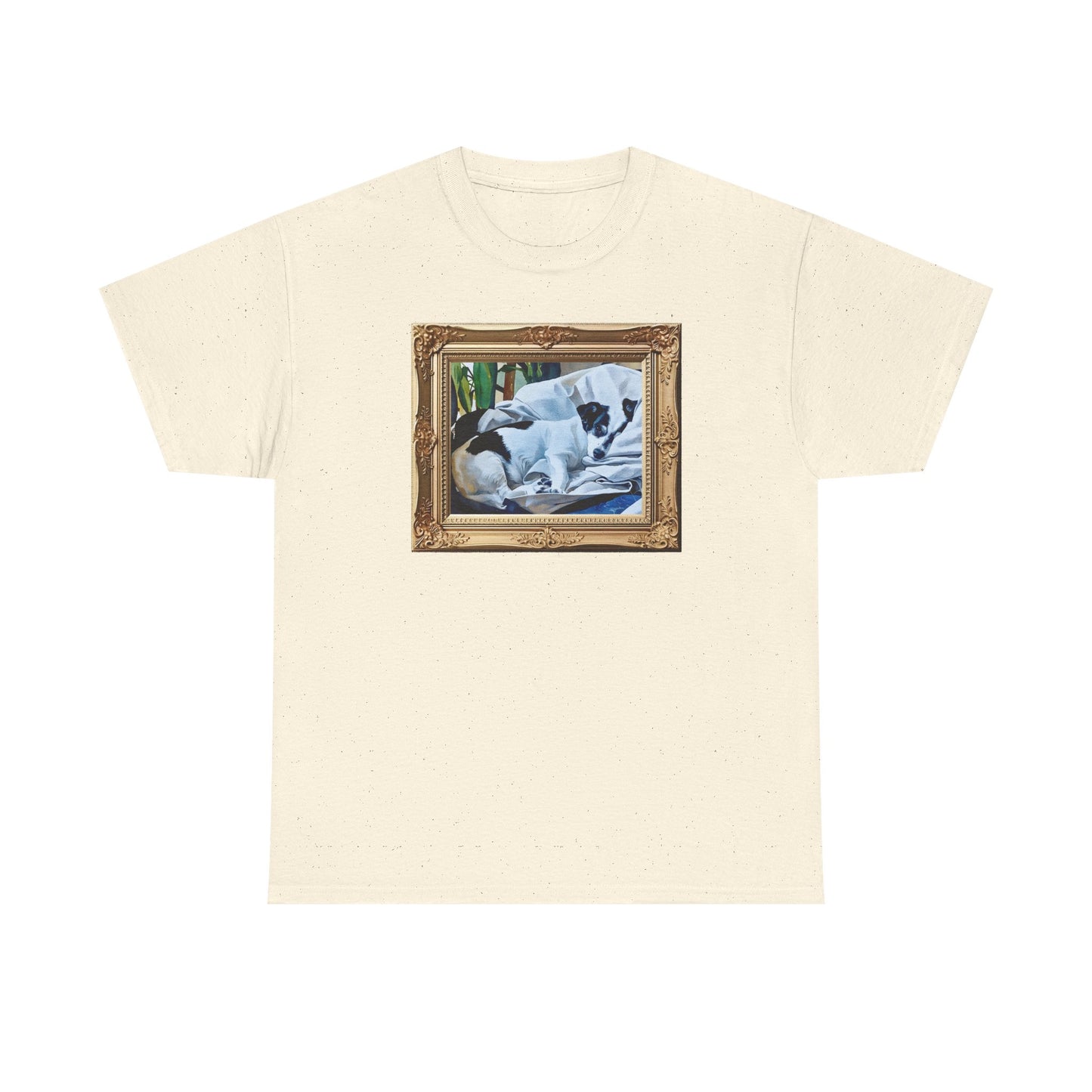 Personalized Watercolor Horizontal Large Pet Art, Pet Lover Shirt, Gift for Dog Owners, Casual Wear, Unique Pet Art Tee