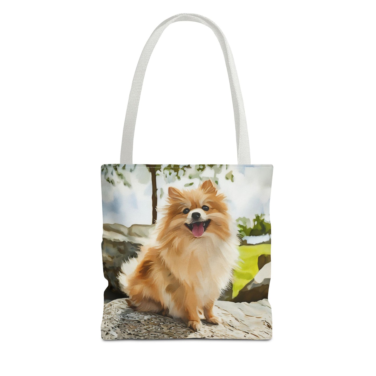 Custom Watercolor Pet Lover Tote Bag, Animal Art Tote, Unique Gift for Dog Owners, Pet Lover Gift, Shopping Bag, Eco-Friendly Tote