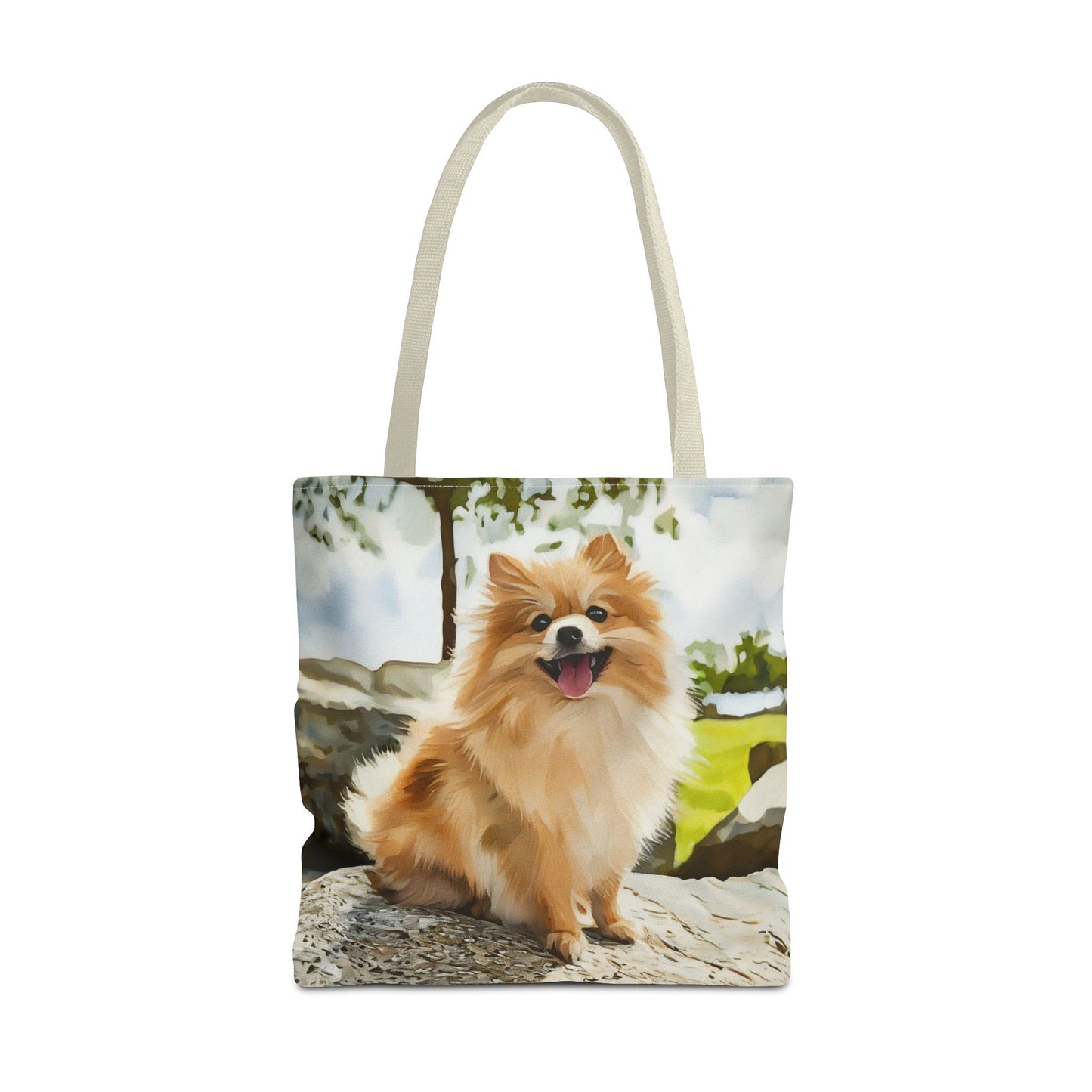 Custom Watercolor Pet Lover Tote Bag, Animal Art Tote, Unique Gift for Dog Owners, Pet Lover Gift, Shopping Bag, Eco-Friendly Tote