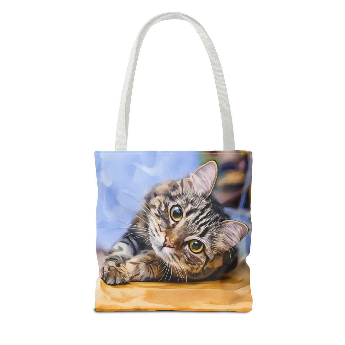 Custom Watercolor Pet Lover Tote Bag, Animal Art Tote, Unique Gift for Dog Owners, Pet Lover Gift, Shopping Bag, Eco-Friendly Tote