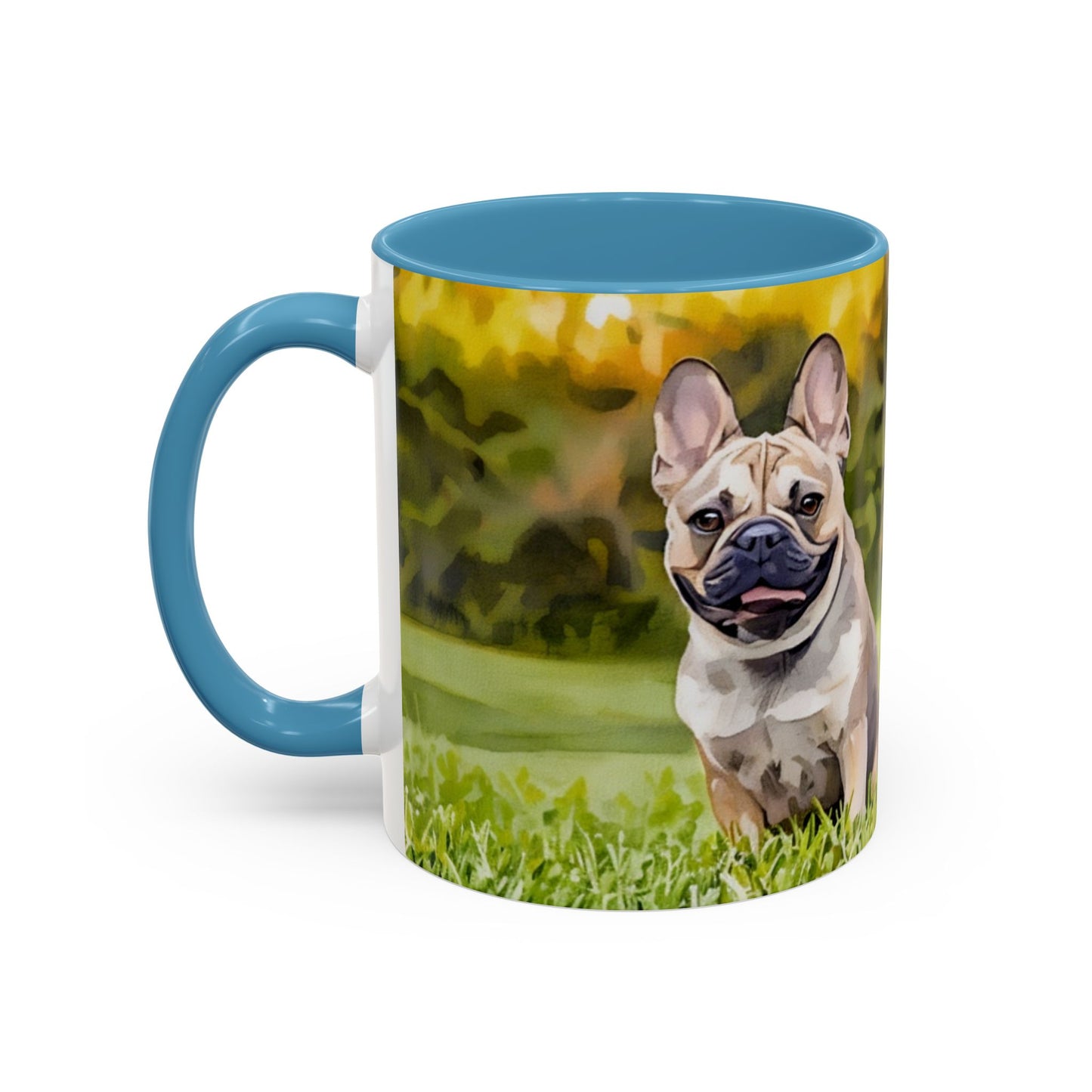 Personalized Watercolor Coffee Mug, Dog Lovers Gift, Cute Accent Mug, Animal Lover's Drinkware, Cat & Dog Mug, Pet Lover Gift