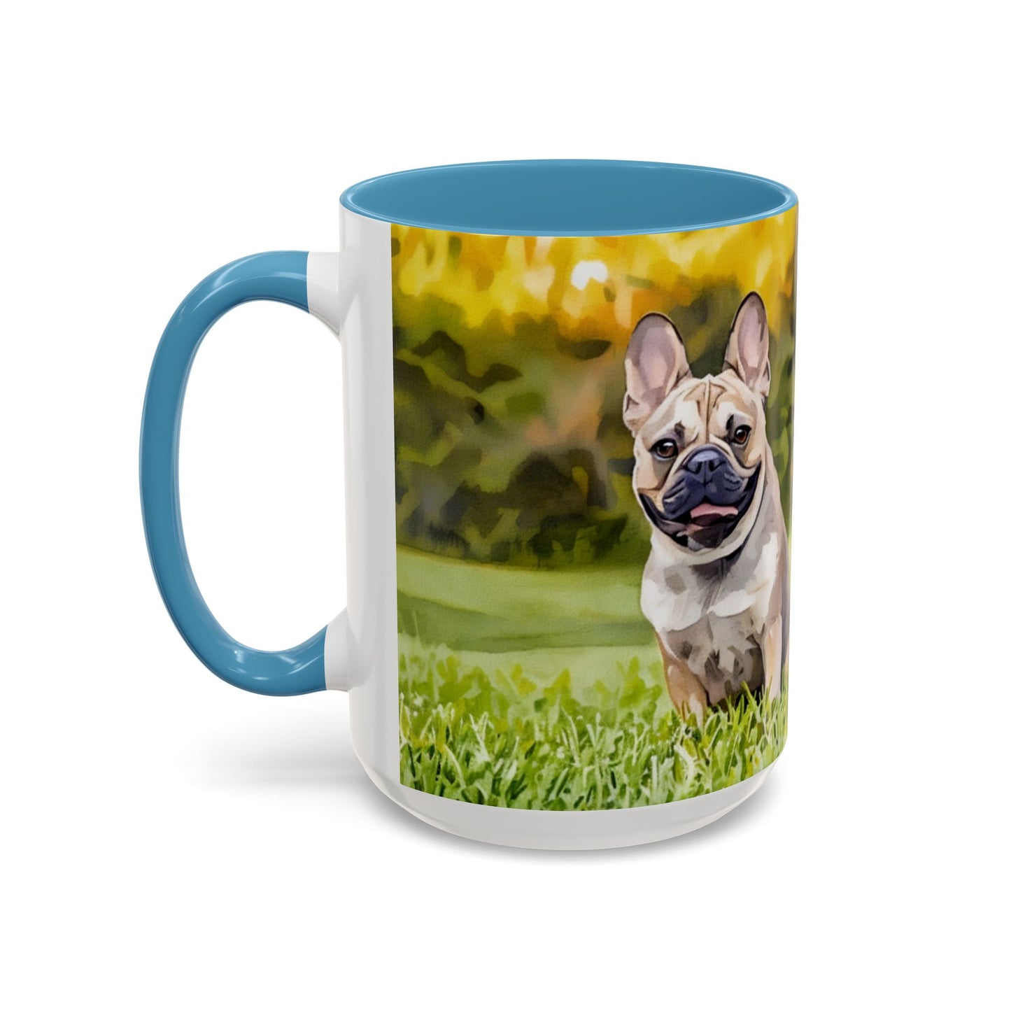 Personalized Watercolor Coffee Mug, Dog Lovers Gift, Cute Accent Mug, Animal Lover's Drinkware, Cat & Dog Mug, Pet Lover Gift