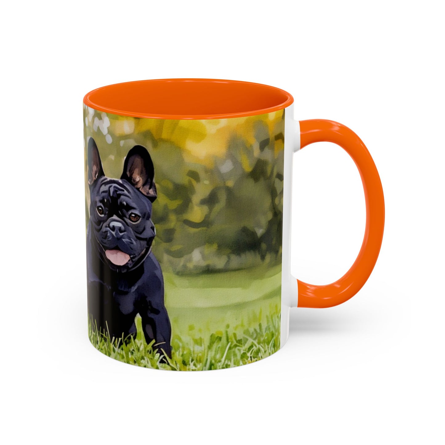 Personalized Watercolor Coffee Mug, Dog Lovers Gift, Cute Accent Mug, Animal Lover's Drinkware, Cat & Dog Mug, Pet Lover Gift