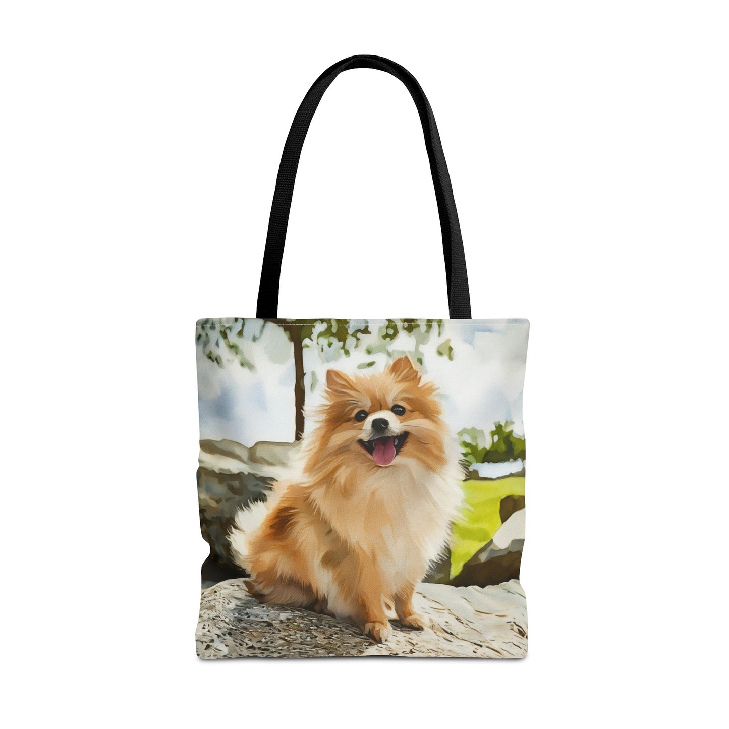 Custom Watercolor Pet Lover Tote Bag, Animal Art Tote, Unique Gift for Dog Owners, Pet Lover Gift, Shopping Bag, Eco-Friendly Tote
