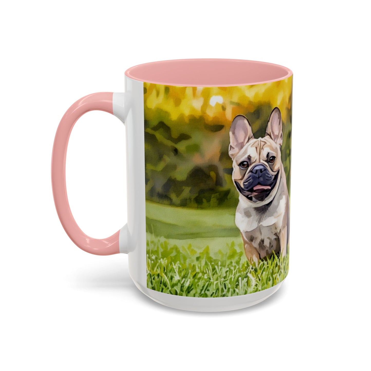 Personalized Watercolor Coffee Mug, Dog Lovers Gift, Cute Accent Mug, Animal Lover's Drinkware, Cat & Dog Mug, Pet Lover Gift
