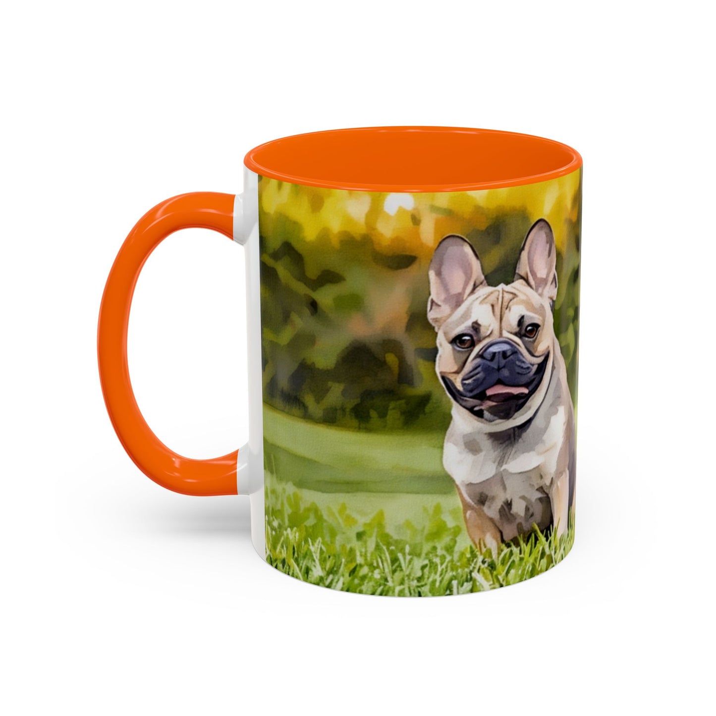 Personalized Watercolor Coffee Mug, Dog Lovers Gift, Cute Accent Mug, Animal Lover's Drinkware, Cat & Dog Mug, Pet Lover Gift