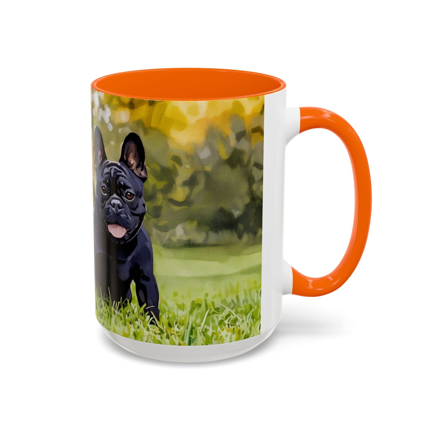 Personalized Watercolor Coffee Mug, Dog Lovers Gift, Cute Accent Mug, Animal Lover's Drinkware, Cat & Dog Mug, Pet Lover Gift