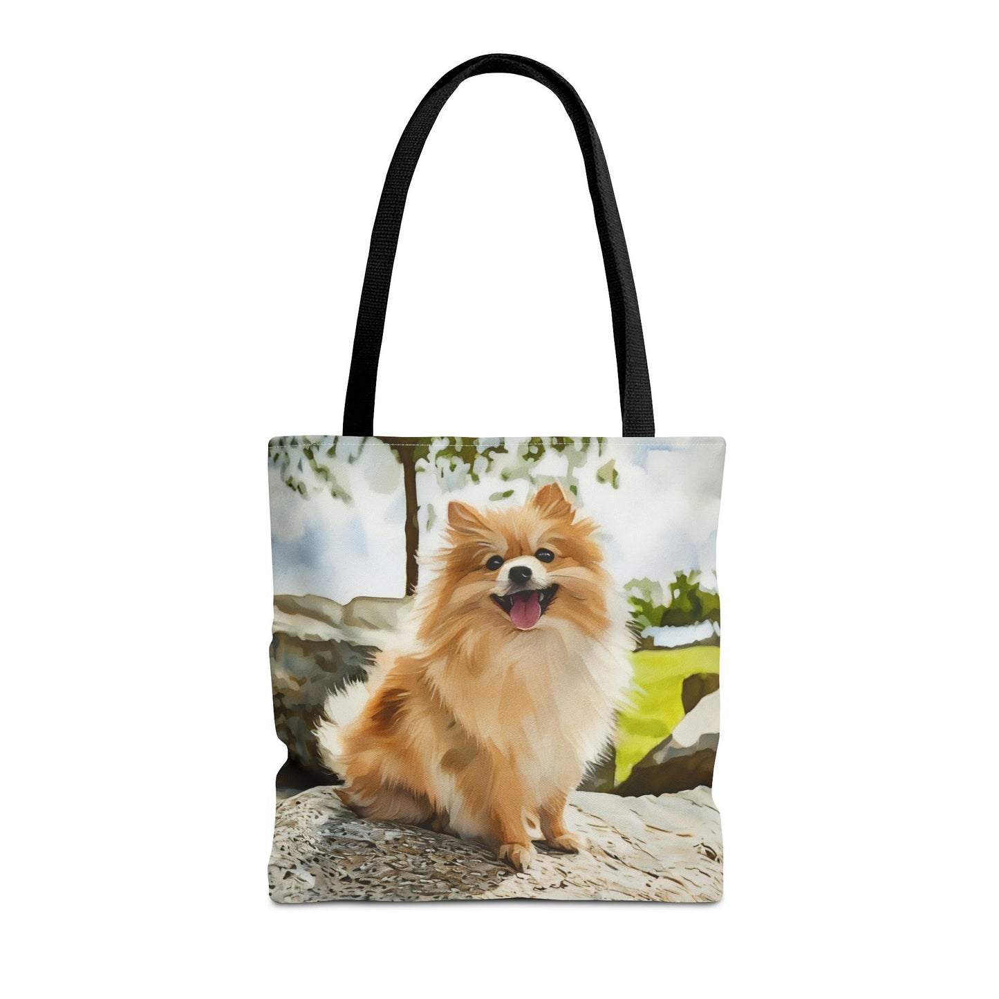 Custom Watercolor Pet Lover Tote Bag, Animal Art Tote, Unique Gift for Dog Owners, Pet Lover Gift, Shopping Bag, Eco-Friendly Tote