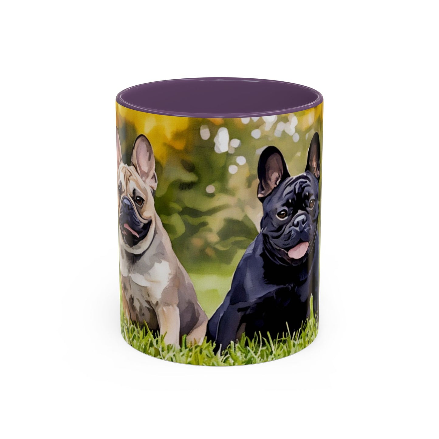 Personalized Watercolor Coffee Mug, Dog Lovers Gift, Cute Accent Mug, Animal Lover's Drinkware, Cat & Dog Mug, Pet Lover Gift