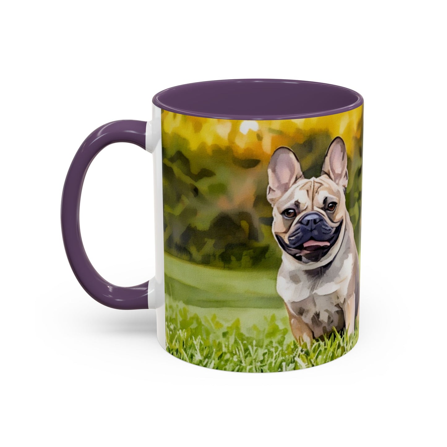 Personalized Watercolor Coffee Mug, Dog Lovers Gift, Cute Accent Mug, Animal Lover's Drinkware, Cat & Dog Mug, Pet Lover Gift