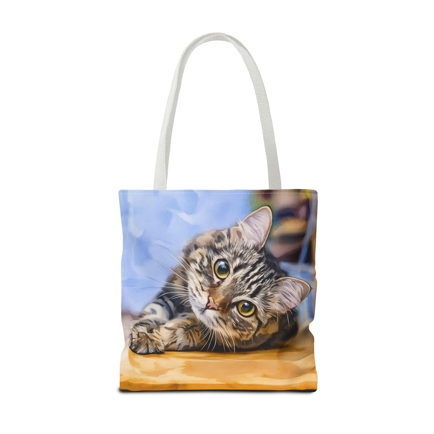 Custom Watercolor Pet Lover Tote Bag, Animal Art Tote, Unique Gift for Dog Owners, Pet Lover Gift, Shopping Bag, Eco-Friendly Tote