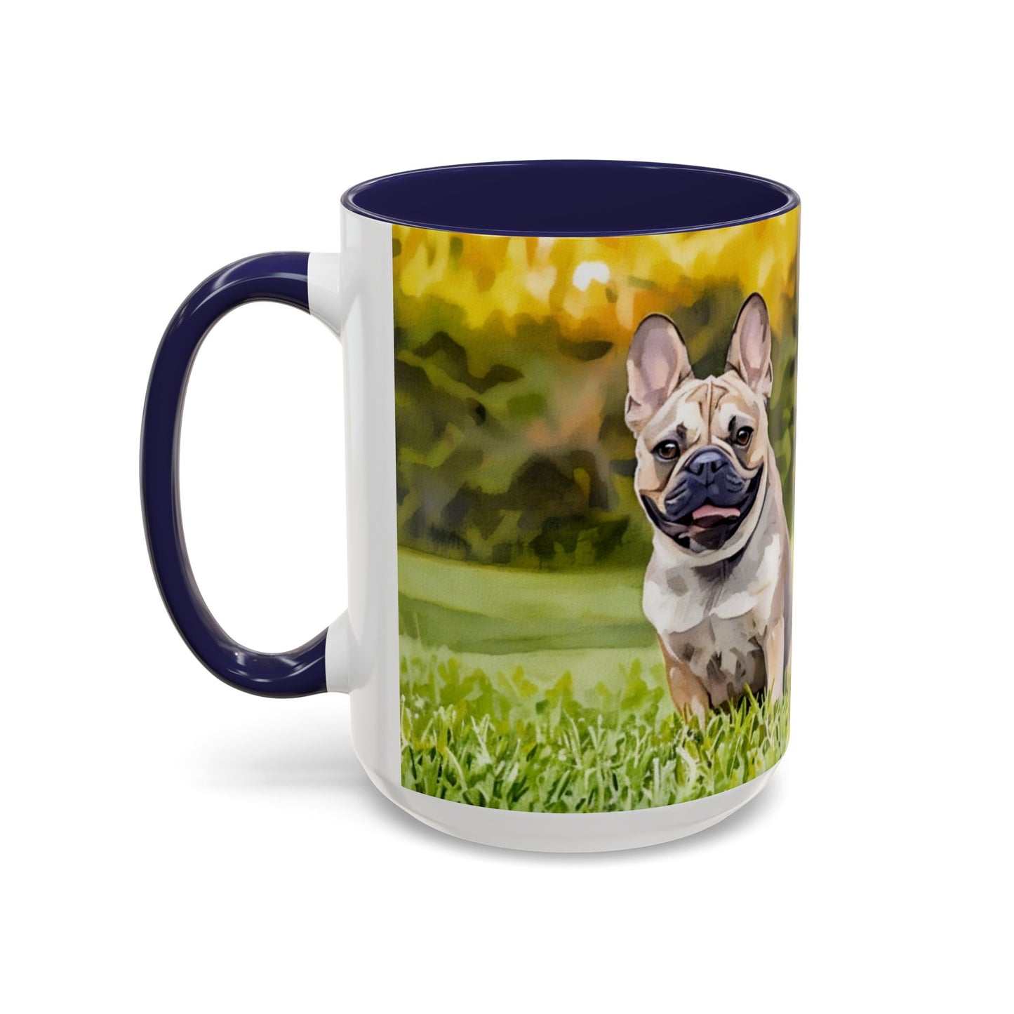 Personalized Watercolor Coffee Mug, Dog Lovers Gift, Cute Accent Mug, Animal Lover's Drinkware, Cat & Dog Mug, Pet Lover Gift